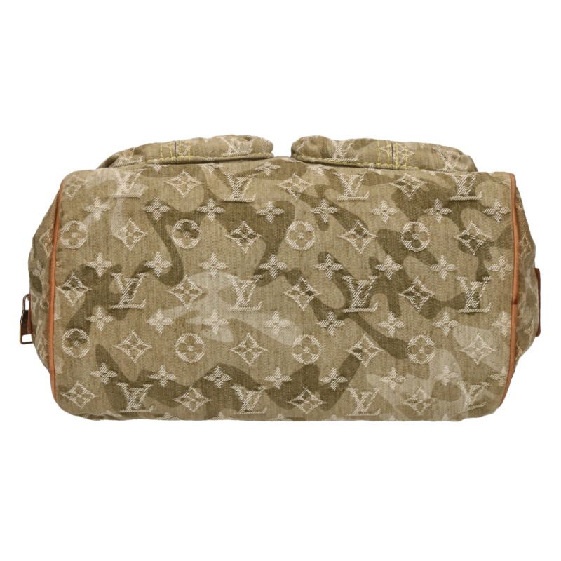 LOUISVUITTON Jasmine Monogramouflage Denim Handbag