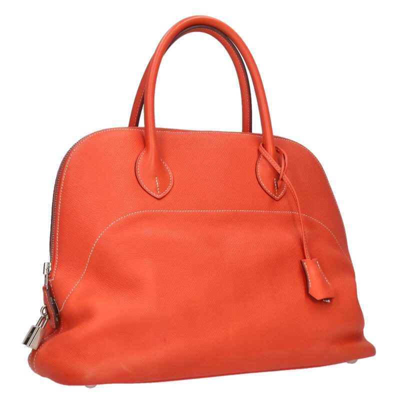 HERMES Bolide Relax 35 Veau Epsom Orange Size ONE SIZE