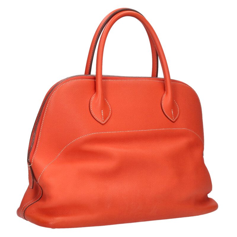 HERMES Bolide Relax 35 Veau Epsom Orange Size ONE SIZE