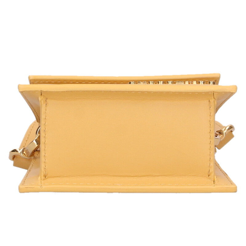 JACQUEMUS Chiquito Signature Leather 2WAY Mini Size ONE SIZE
