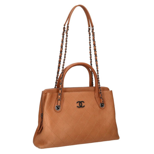 CHANEL Matelasse Caviar Skin 2WAY Handbag Size ONE SIZE