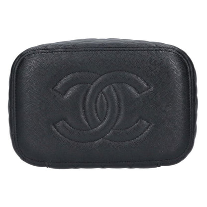 CHANEL AP2573 Vanity Caviar Skin GHW Handbag Size ONE SIZE