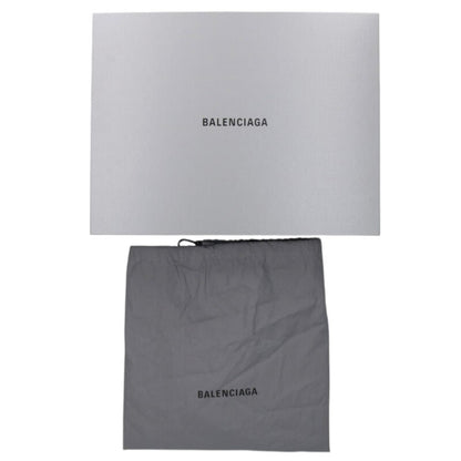 Balenciaga Lu City Raffia 2-way Handbag Beige x Black One Size