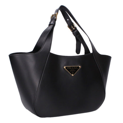 PRADA 1BG483 Triangle Logo Plate Leather Size ONE SIZE