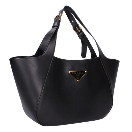 PRADA 1BG483 Triangle Logo Plate Leather Size ONE SIZE