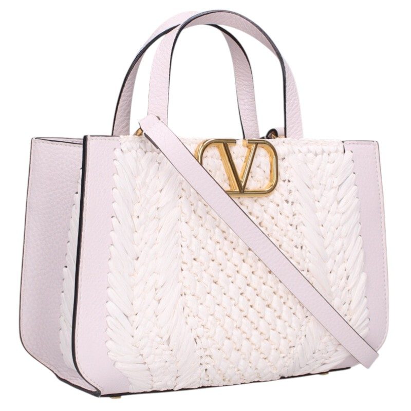 Valentino Garavani VLogo Signature Raffia Size ONE SIZE