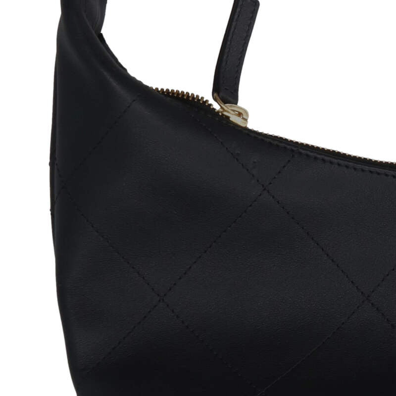 CHANEL Matelasse Chain Handle Hobo Handbag Size ONE SIZE
