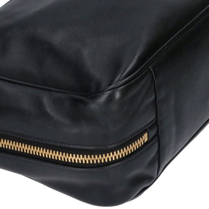 miumiu Logo Embossed Bow Handbag Black Size ONE SIZE