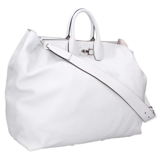 Salvatore Ferragamo Large Leather Handbag Size ONE SIZE