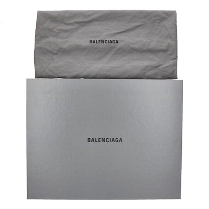 Balenciaga Le City Raffia Lambskin 2-Way Handbag Beige x Black One Size