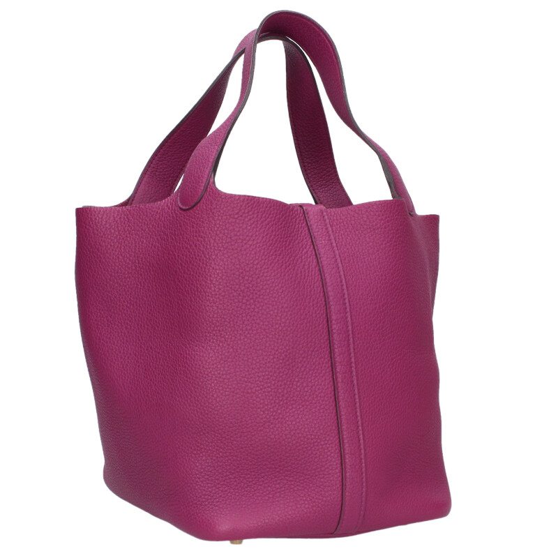 HERMES Picotin Lock MM Taurillon Clemence Size ONE SIZE
