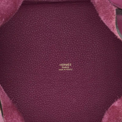 HERMES Picotin Lock MM Taurillon Clemence Size ONE SIZE