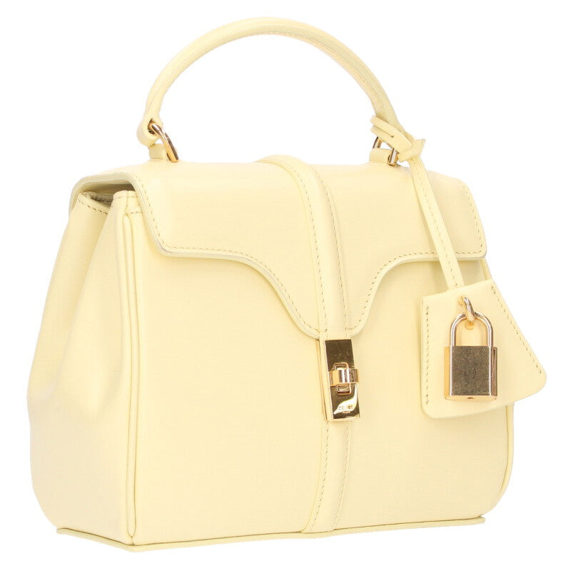 CELINE 16 Sées Satined Calfskin 2Way Handbag Size ONE SIZE