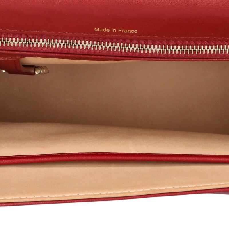 DELVAUX Tempête GM Box Calf Leather Handbag Size ONE SIZE