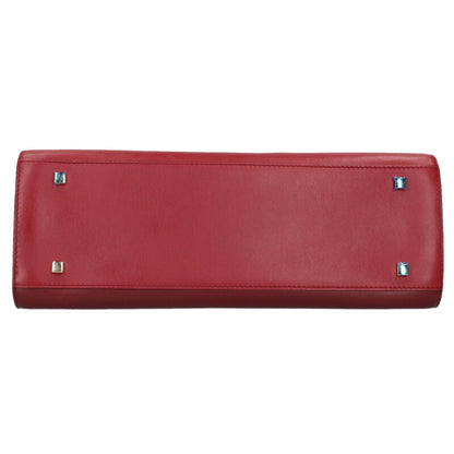DELVAUX Tempête GM Box Calf Leather Handbag Size ONE SIZE