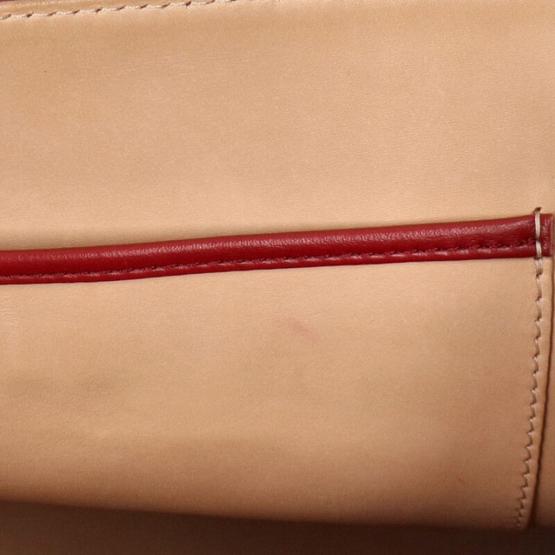 DELVAUX Tempête GM Box Calf Leather Handbag Size ONE SIZE