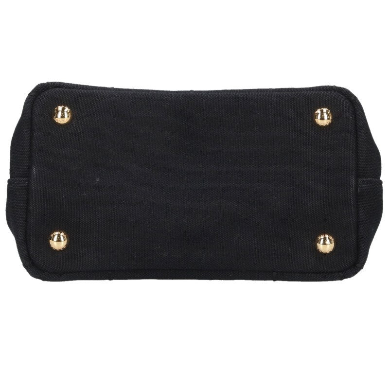 PRADA Jardiniere Cotton Canvas 2Way Mini Size ONE SIZE