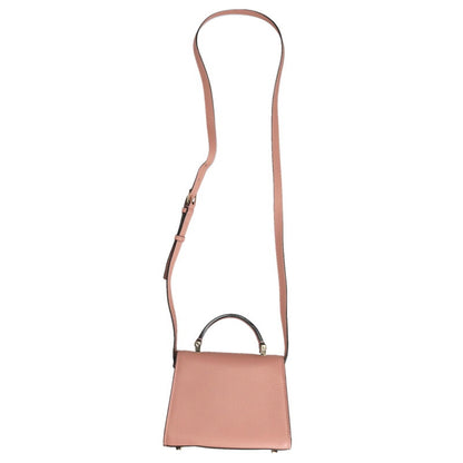 Valextra Iside Micro Leather 2Way Handbag Pink Size ONE SIZE
