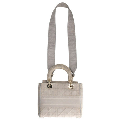 Christian Dior Lady Dior Cannage Canvas 2Way Size ONE SIZE
