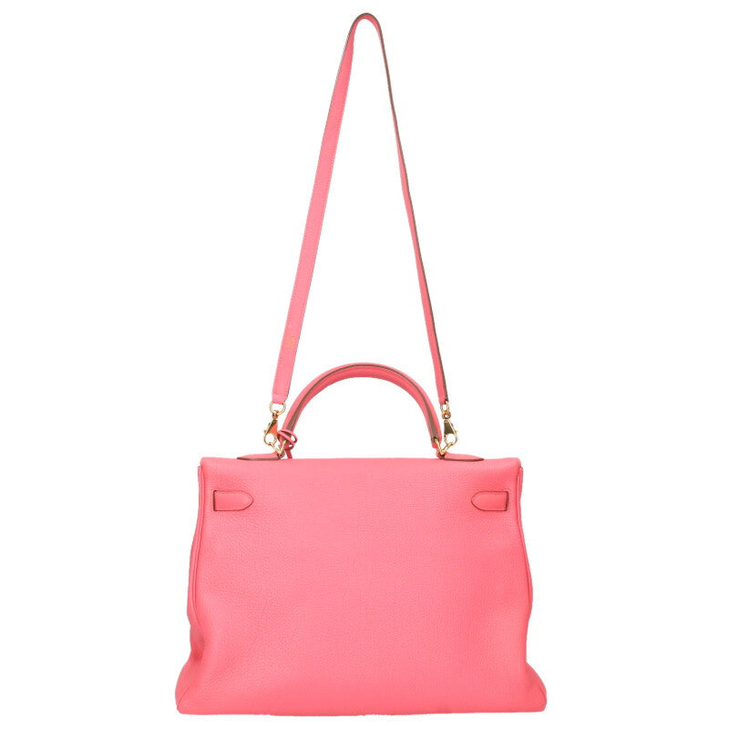 HERMES Kelly 35 Taurillon Clemence 2-Way Bag Size ONE SIZE