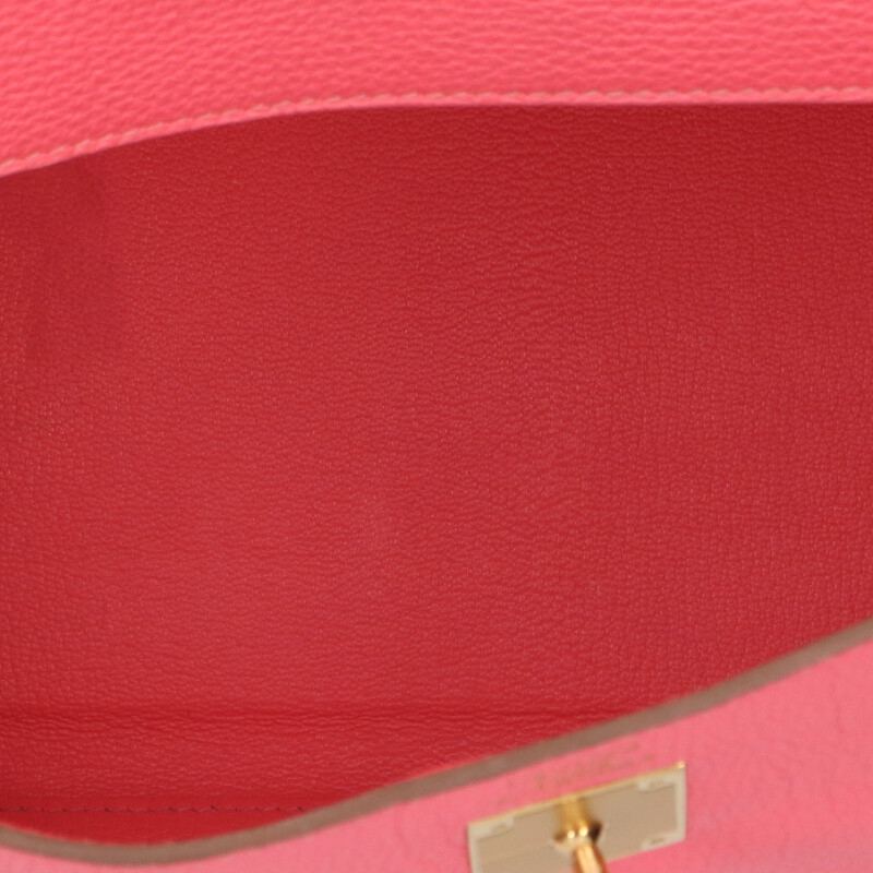 HERMES Kelly 35 Taurillon Clemence 2-Way Bag Size ONE SIZE