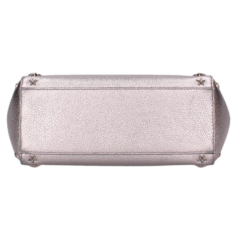 JIMMYCHOO Mini Pegasi Studded Leather Handbag Size ONE SIZE