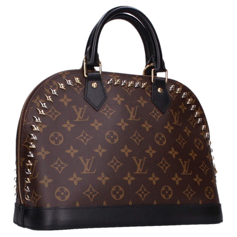 LOUISVUITTON Alma PM Studded Monogram Handbag Size ONE SIZE
