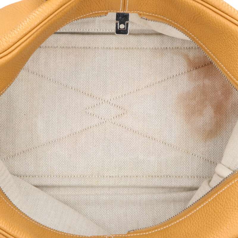 HERMES Victoria 35 Taurillon Clemence Handbag Size ONE SIZE