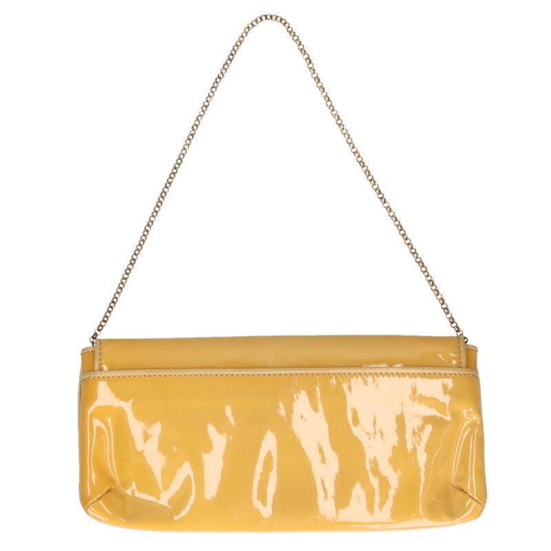 TIFFANY&Co. Enamel Chain Shoulder Handbag Size ONE SIZE