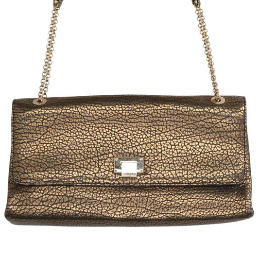 TIFFANY&Co. Coated Chain Shoulder Handbag Gold Size ONE SIZE