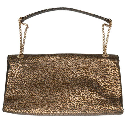 TIFFANY&Co. Coated Chain Shoulder Handbag Gold Size ONE SIZE