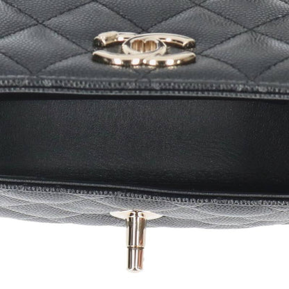 CHANEL Coco Handle Mini Caviar Skin Handbag Size ONE SIZE