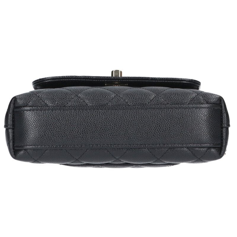 CHANEL Coco Handle Mini Caviar Skin Handbag Size ONE SIZE