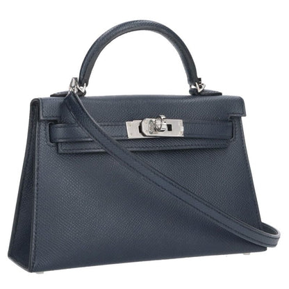 HERMES Mini Kelly 2 Epsom Leather Shoulder Size ONE SIZE