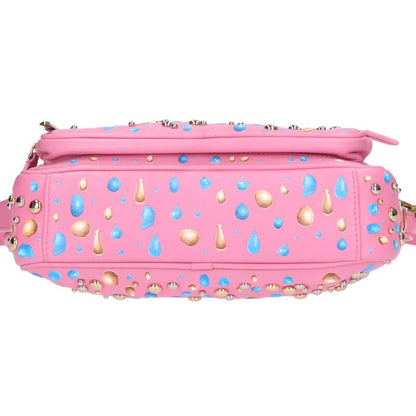 ACNE STUDIOS Camero Party Studs Print Leather Size ONE SIZE