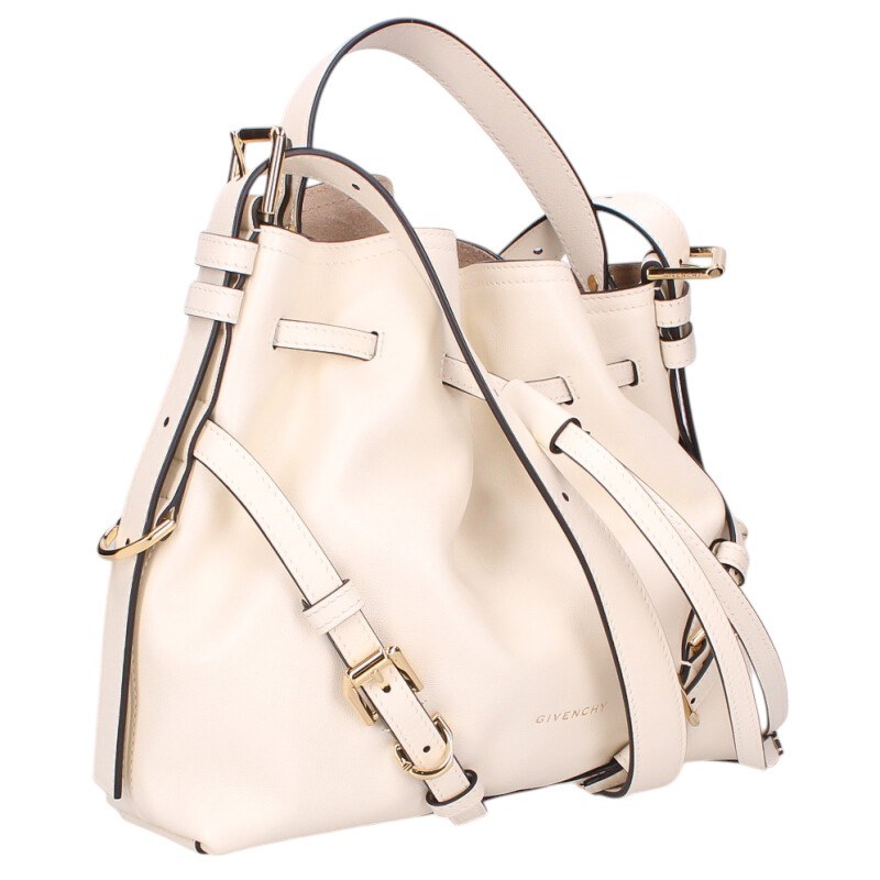 GIVENCHY Voyou Bucket Small Shiny Leather Size ONE SIZE