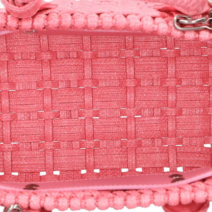 BALENCIAGA Bistro XS Basket 2-Way Handbag Pink Size XS