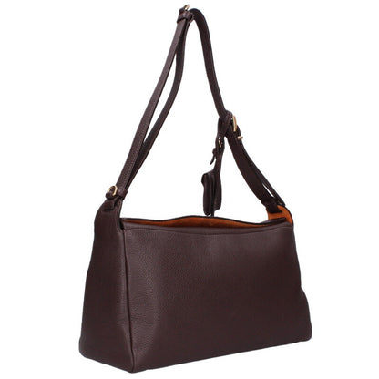 miumiu 5BC195 Logo Detail Leather Handbag Size ONE SIZE