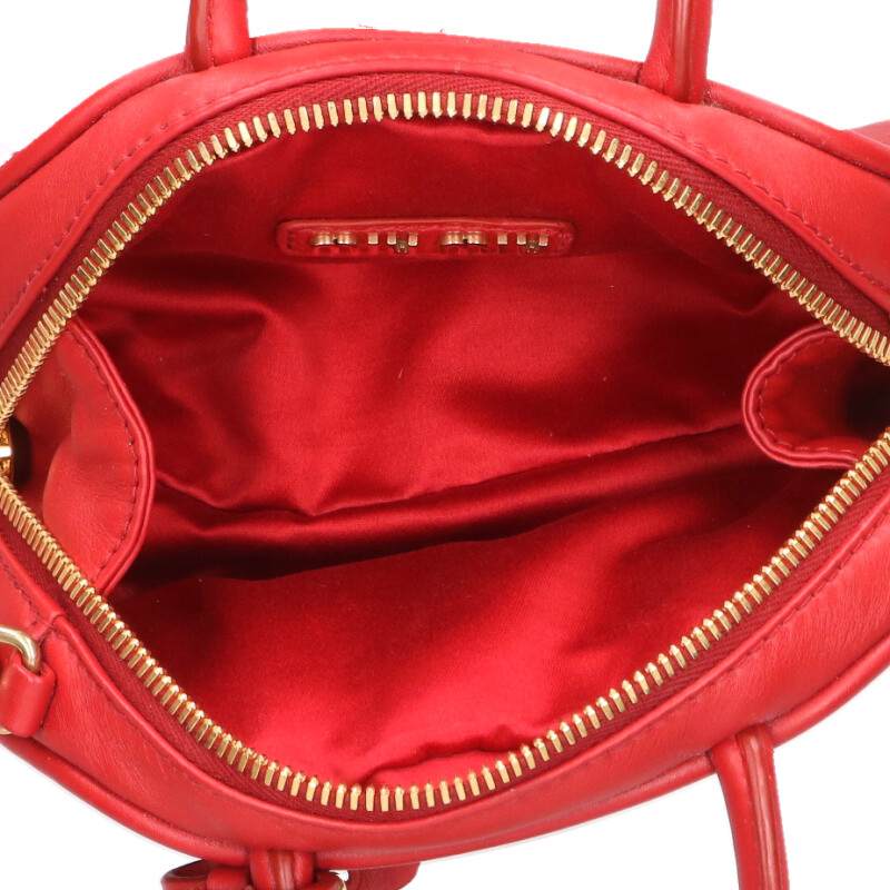 WAY Top Handle Mini 2-Way Handbag Red Size ONE SIZE
