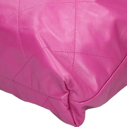CHANEL Chanel 22 Pouch Handbag Pink/Gold Size ONE SIZE