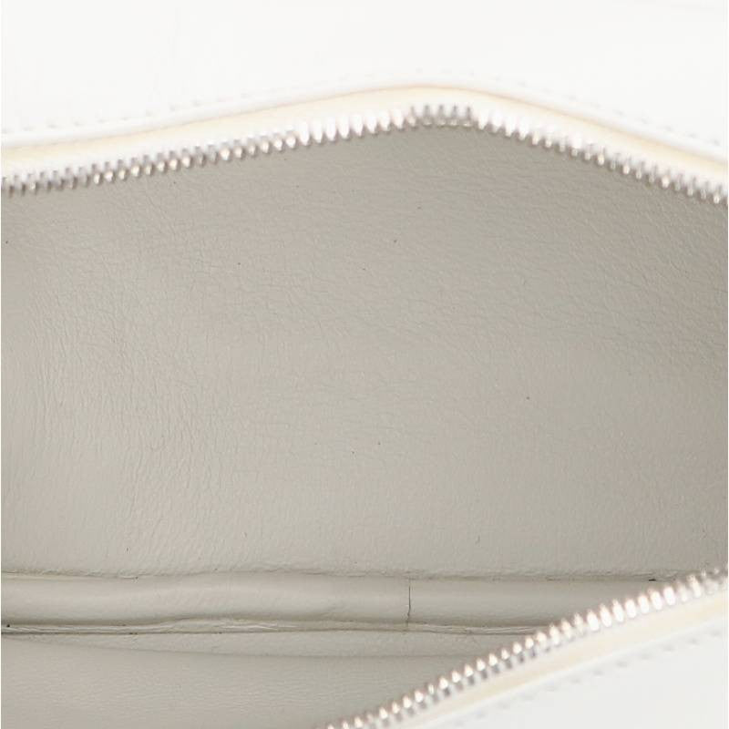 JILSANDER J-Vision 2-Way Leather Handbag White Size ONE SIZE