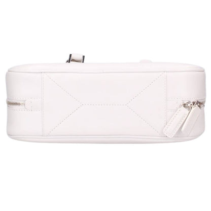 JILSANDER J-Vision 2-Way Leather Handbag White Size ONE SIZE