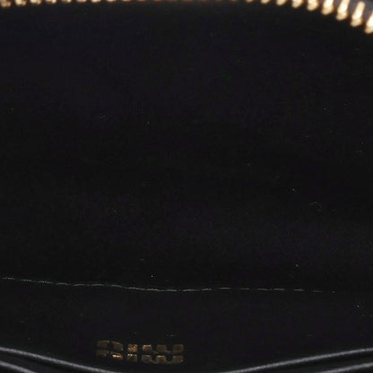 miumiu Matelassé Logo Plate Handbag Black/Gold Size ONE SIZE