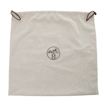 HERMES Garden Party Toile Chevrons Handbag Multi Size TPM