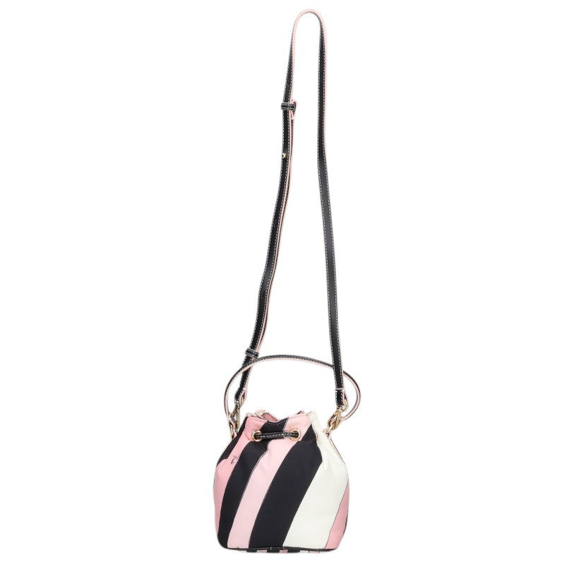 EMILIO PUCCI Yummy Bucket 2-Way Handbag Pink Size ONE SIZE