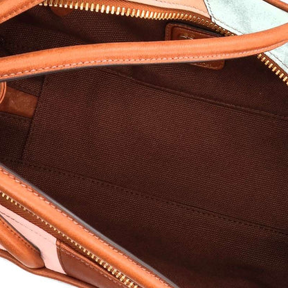 miumiu Logo Leather Patchwork Handbag Multi Size ONE SIZE