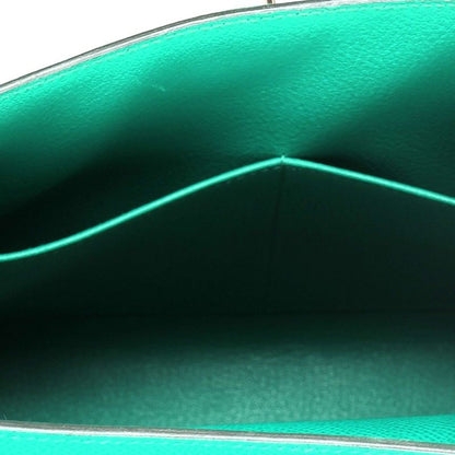 HERMES Kelly 28 Sellier Epsom Vert Jade Handbag Size 28