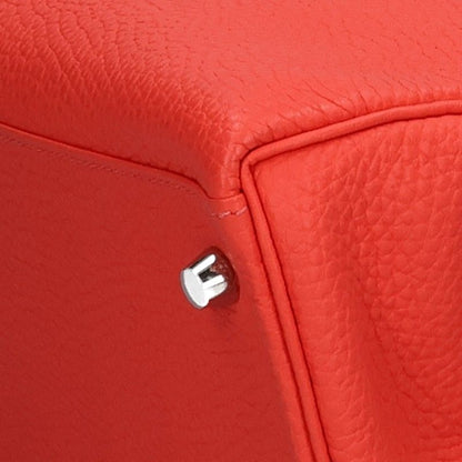HERMES Taurillon Clemence Capucine Handbag Size 28