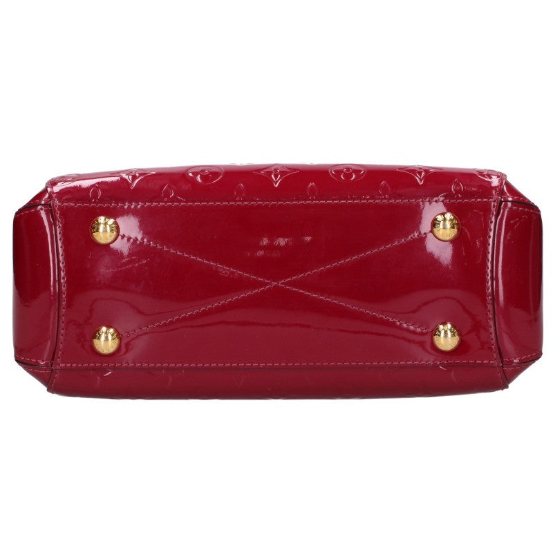LOUISVUITTON Vernis Montaigne BB Handbag Red Size ONE SIZE