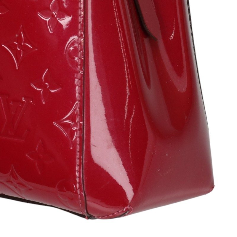 LOUISVUITTON Vernis Montaigne BB Handbag Red Size ONE SIZE